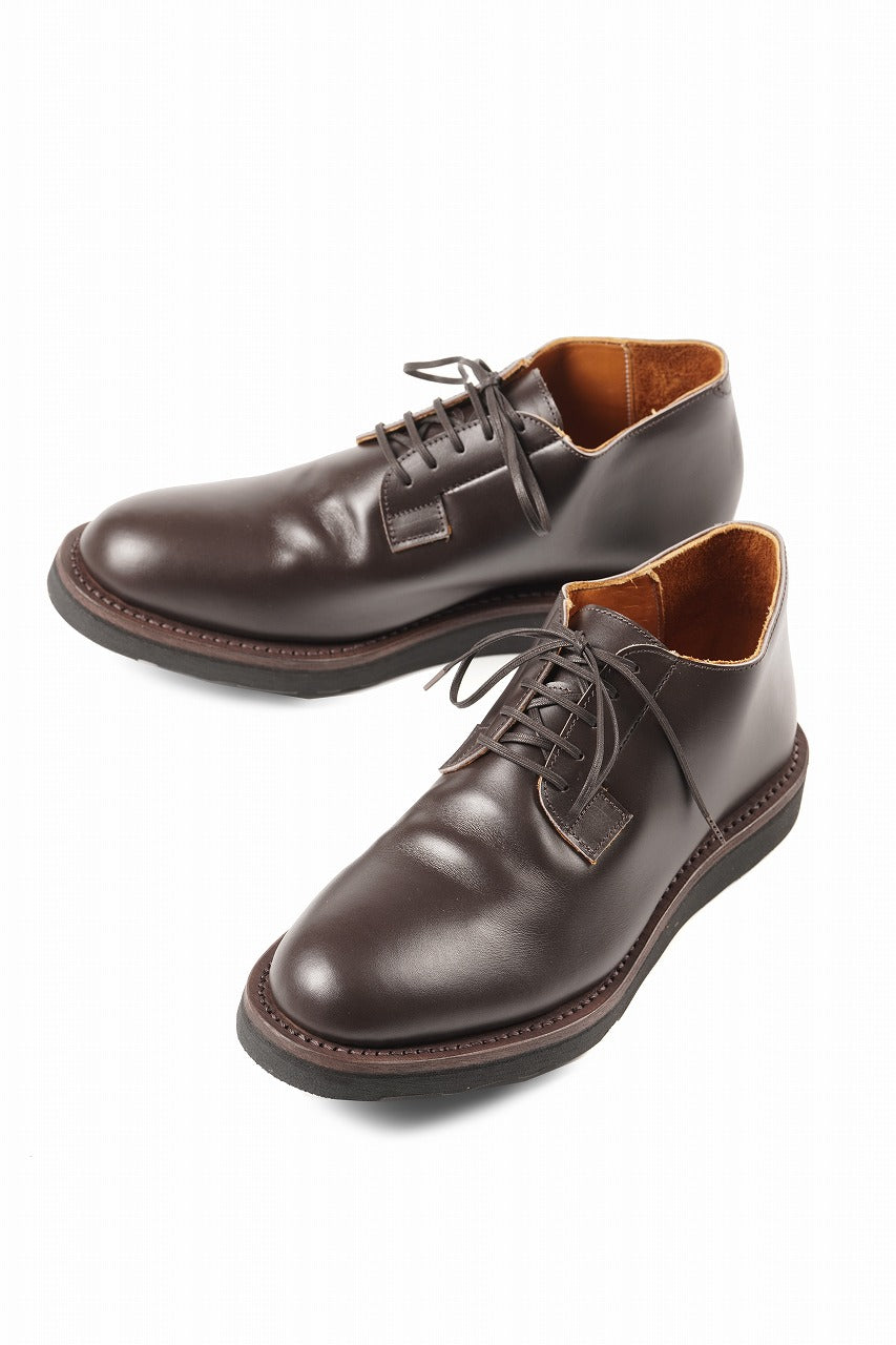 Load image into Gallery viewer, Portaille x N/07 exclusive POST MAN SHOES / WEIN HEIMER BOX CALF (DARK BROWN)