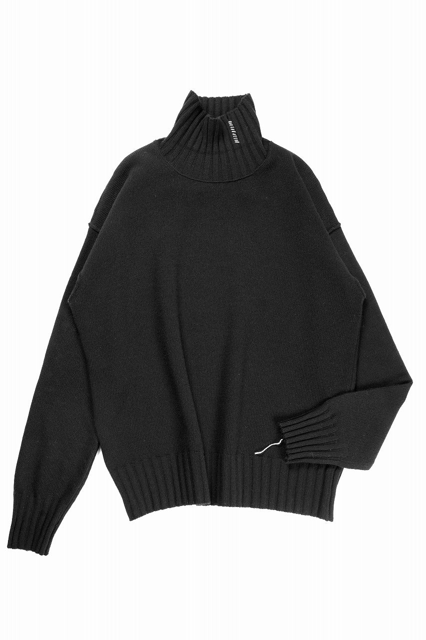 Load image into Gallery viewer, ISABEL BENENATO Cashmere Turtle Neck Sweater (BLACK)