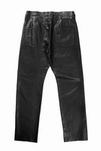 画像をギャラリービューアに読み込む, ISAMU KATAYAMA BACKLASH JAPAN STEER SOFT SHRINK AUTHENTIC STRAIGHT PANTS (BLACK)