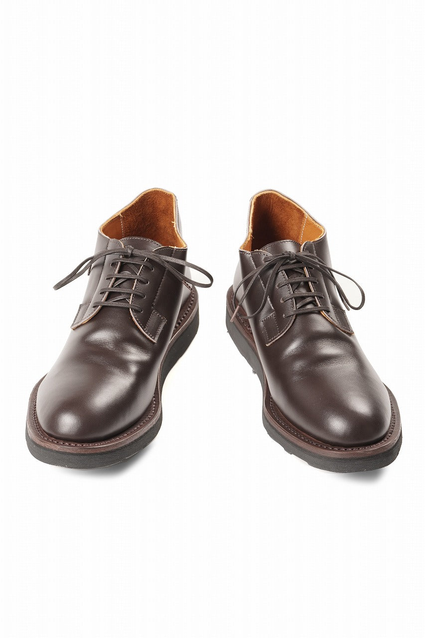 Load image into Gallery viewer, Portaille x N/07 exclusive POST MAN SHOES / WEIN HEIMER BOX CALF (DARK BROWN)