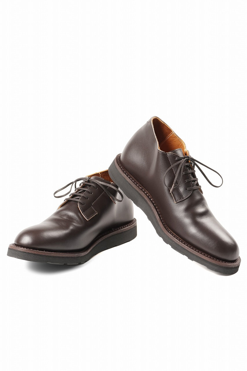 Load image into Gallery viewer, Portaille x N/07 exclusive POST MAN SHOES / WEIN HEIMER BOX CALF (DARK BROWN)
