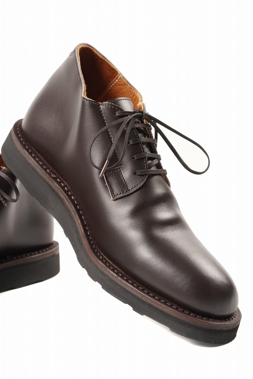 Load image into Gallery viewer, Portaille x N/07 exclusive POST MAN SHOES / WEIN HEIMER BOX CALF (DARK BROWN)