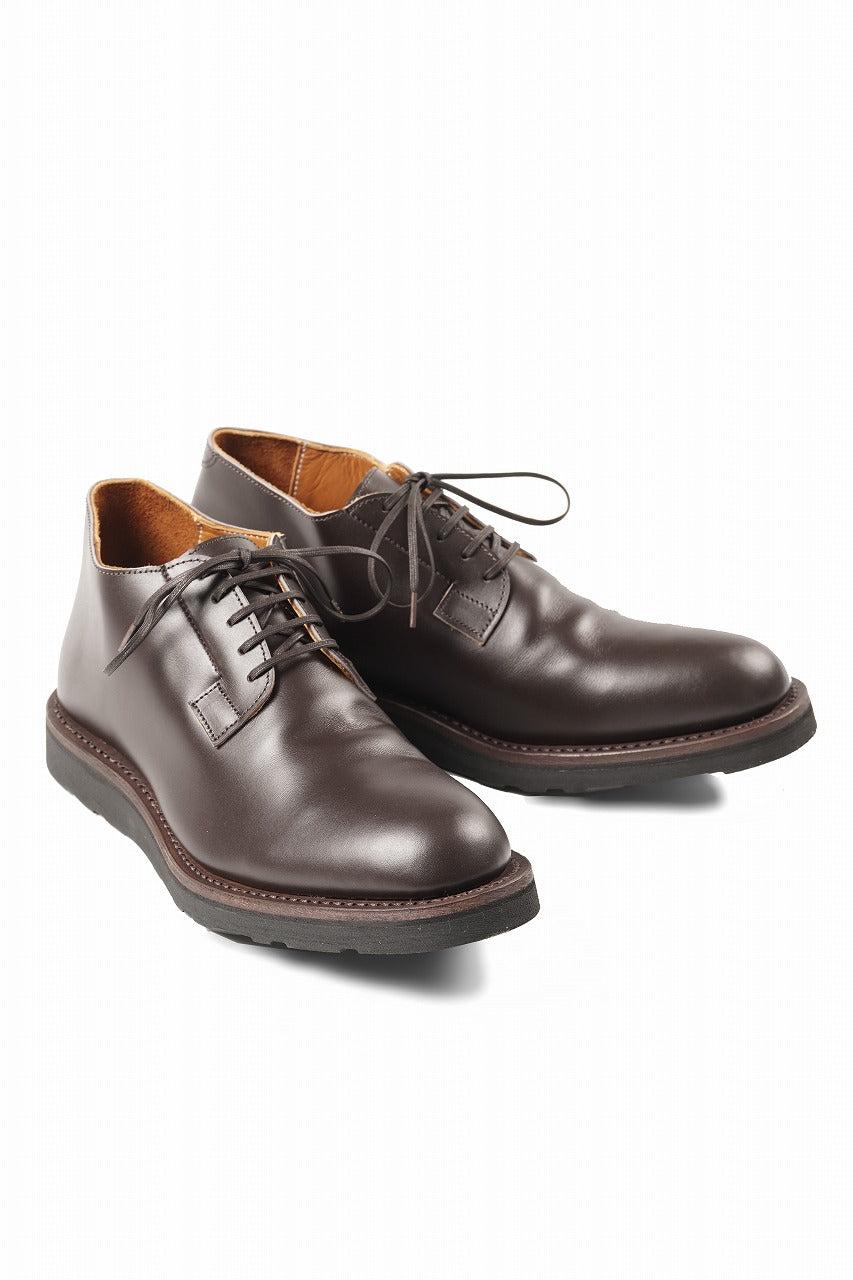 Load image into Gallery viewer, Portaille x N/07 exclusive POST MAN SHOES / WEIN HEIMER BOX CALF (DARK BROWN)
