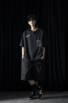Load image into Gallery viewer, Y-3 Yohji Yamamoto ELITE 5 ZIP BASEBALL SHIRT (BLACK)