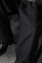 Load image into Gallery viewer, A TENTATIVE ATELIER exclusive George BUTTONED JACQUARD WORKER PANTS (DARK BROWN)