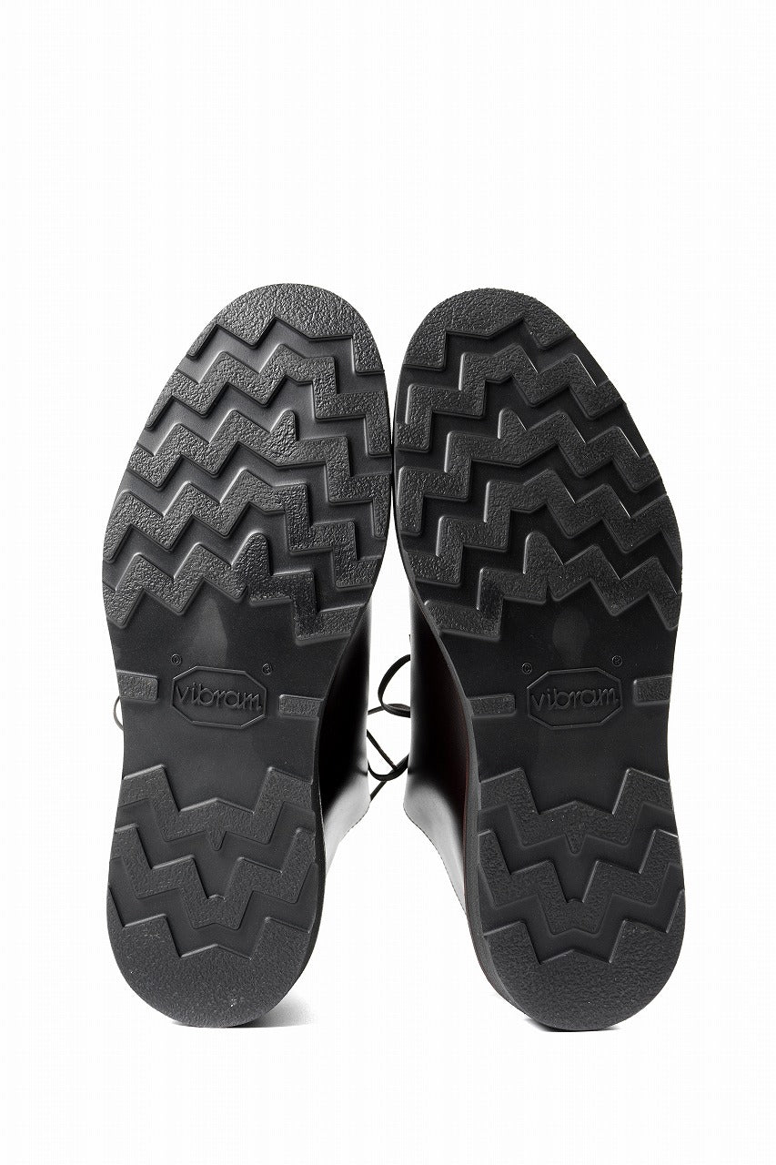 Load image into Gallery viewer, Portaille x N/07 exclusive POST MAN SHOES / WEIN HEIMER BOX CALF (DARK BROWN)