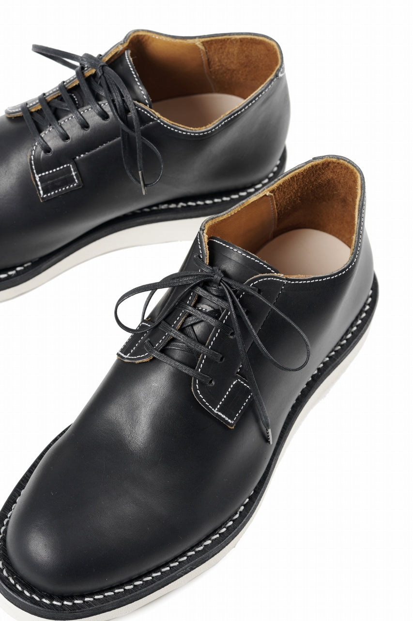Load image into Gallery viewer, Portaille x N/07 exclusive POST MAN SHOES / GUIDI FIORE (BLACK x WHITE)