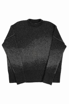 Load image into Gallery viewer, ISABEL BENENATO Yak Shaded Over Size Sweater (GRAPHITE)