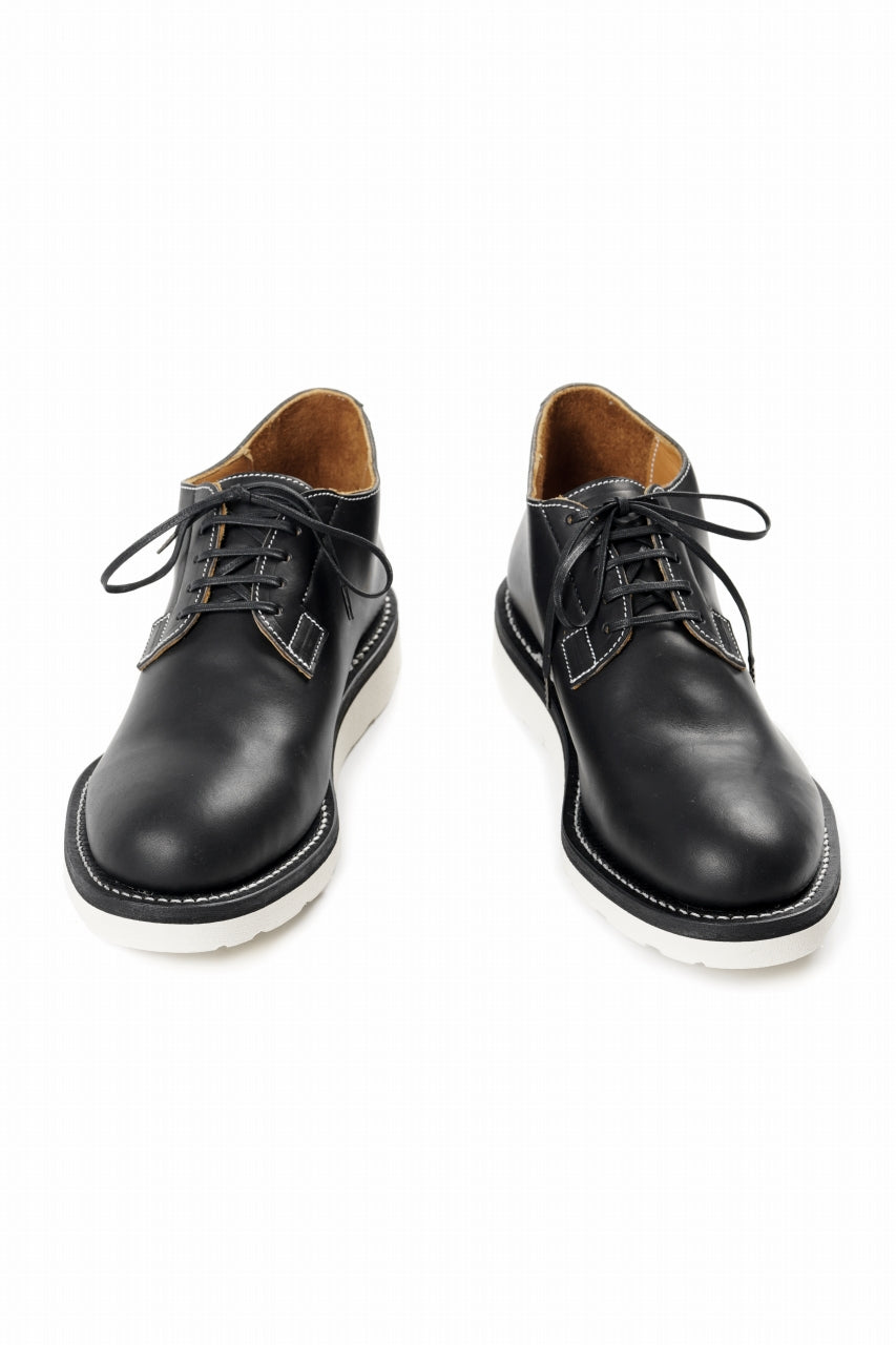 Load image into Gallery viewer, Portaille x N/07 exclusive POST MAN SHOES / GUIDI FIORE (BLACK x WHITE)
