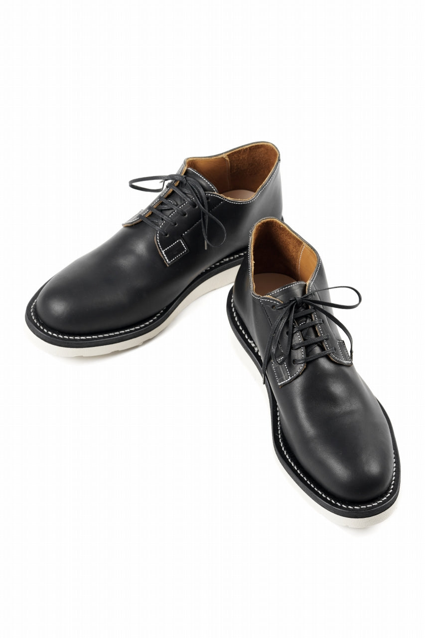 Load image into Gallery viewer, Portaille x N/07 exclusive POST MAN SHOES / GUIDI FIORE (BLACK x WHITE)