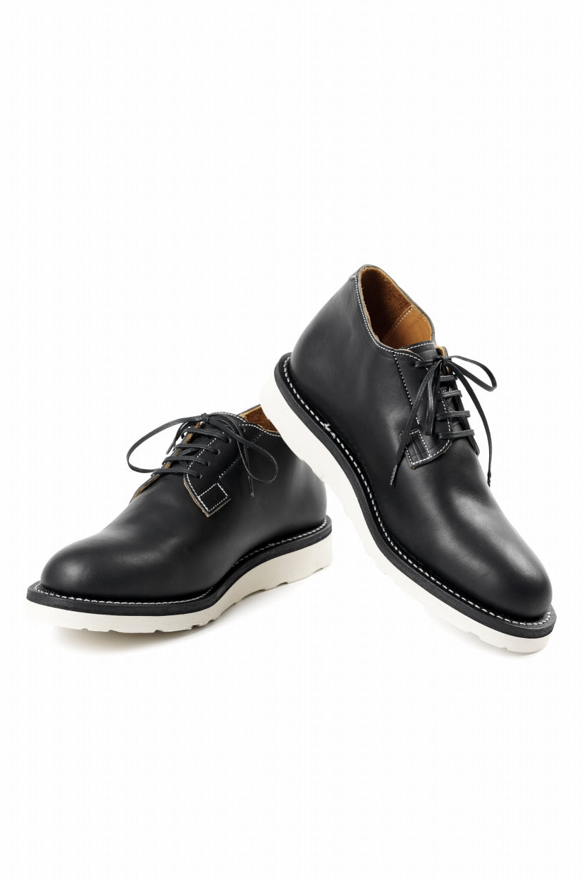 Load image into Gallery viewer, Portaille x N/07 exclusive POST MAN SHOES / GUIDI FIORE (BLACK x WHITE)