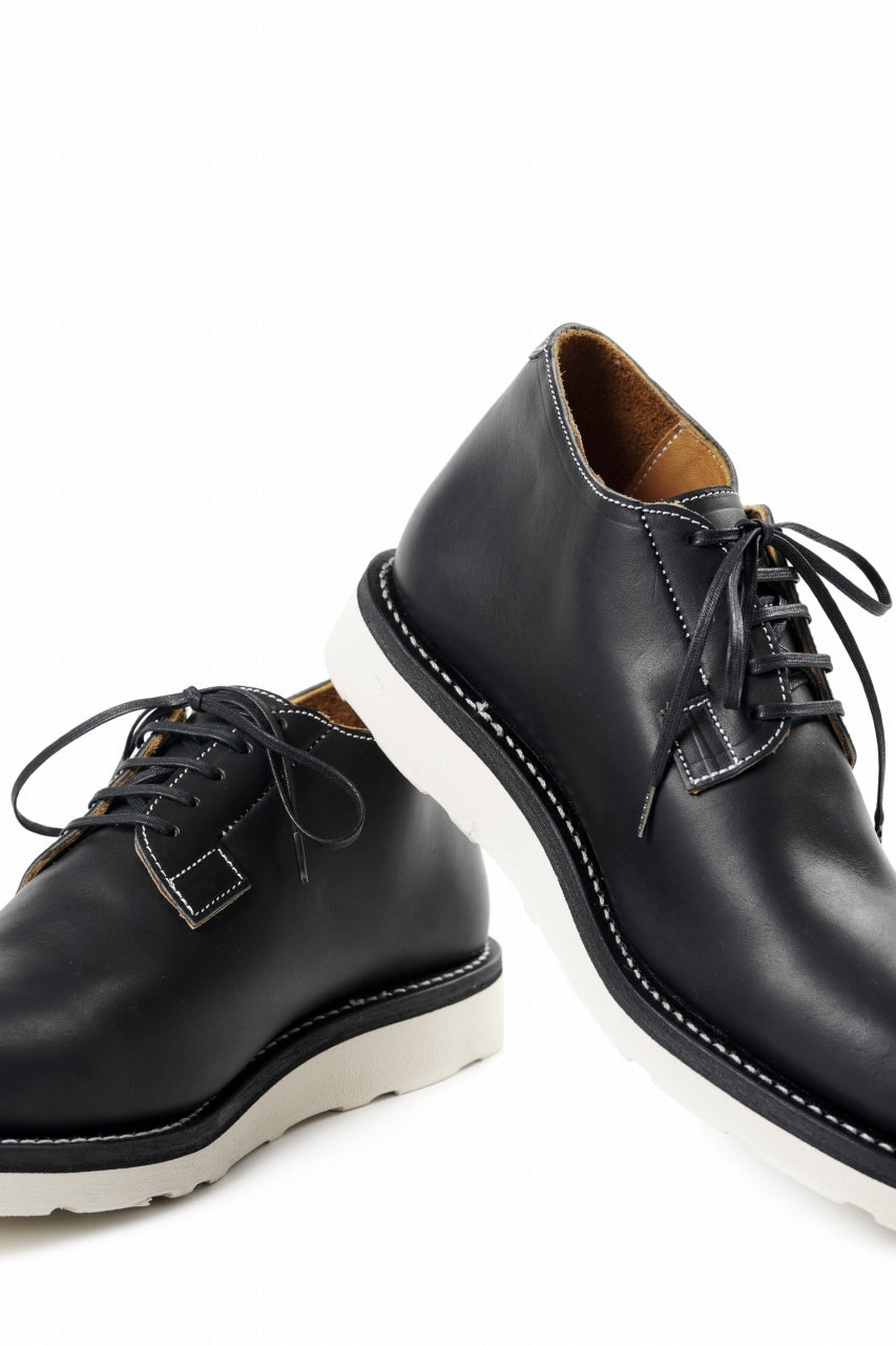 Load image into Gallery viewer, Portaille x N/07 exclusive POST MAN SHOES / GUIDI FIORE (BLACK x WHITE)