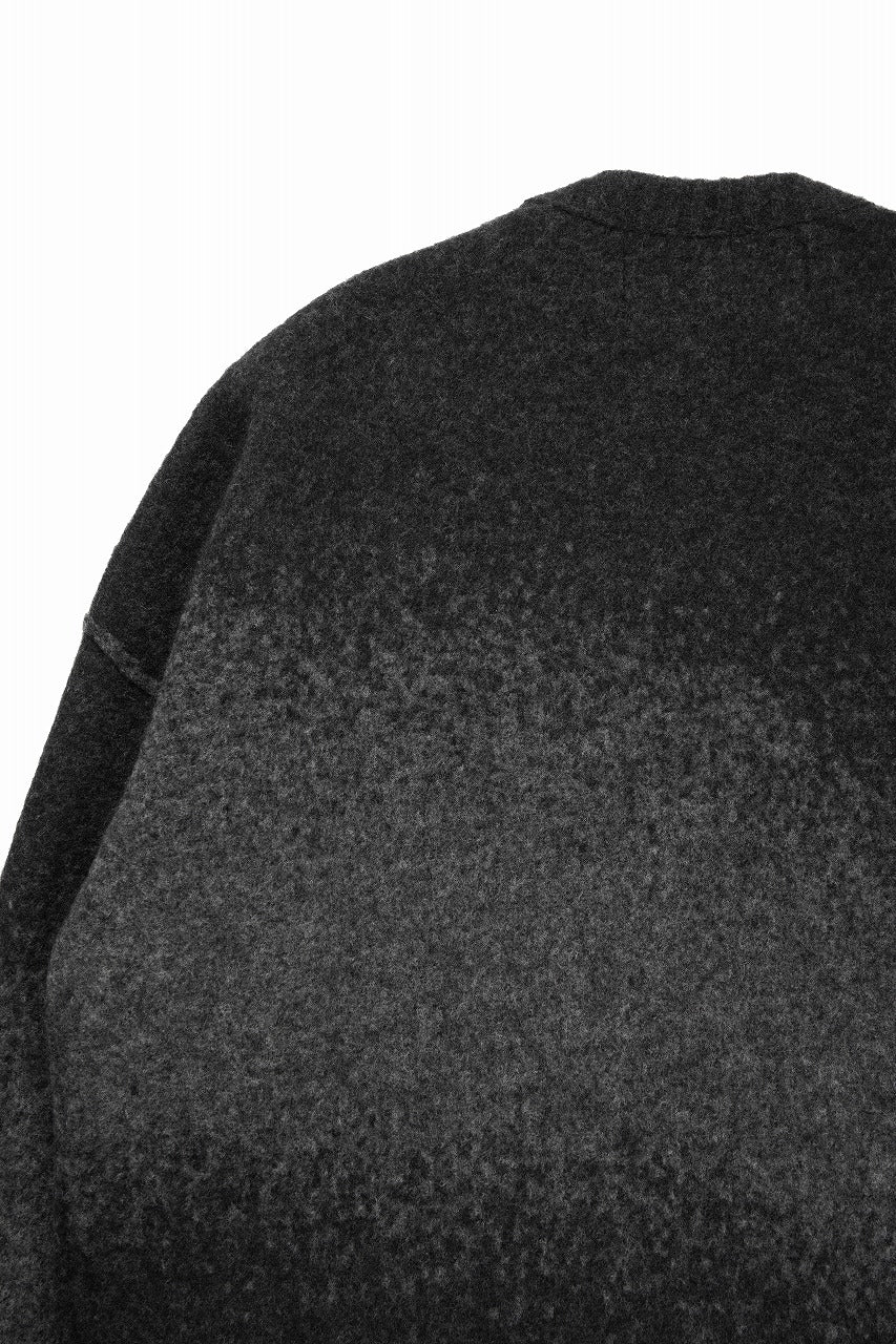 Load image into Gallery viewer, ISABEL BENENATO Yak Shaded Over Size Sweater (GRAPHITE)