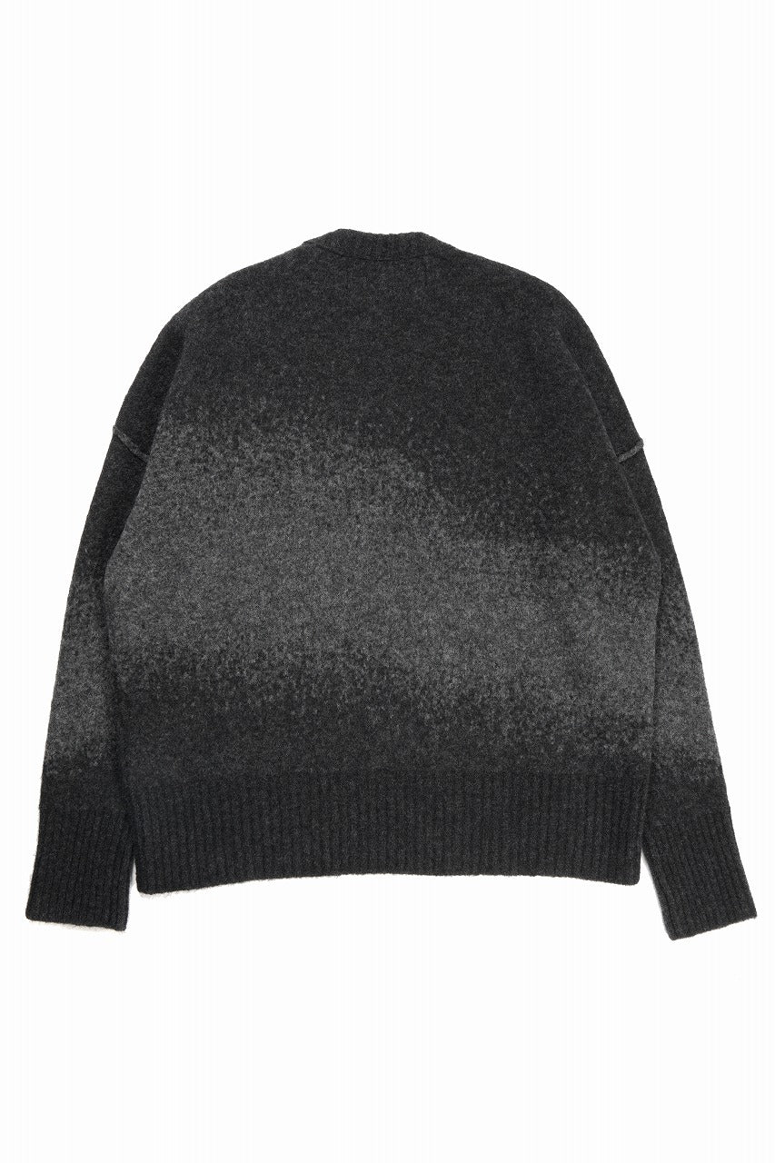 Load image into Gallery viewer, ISABEL BENENATO Yak Shaded Over Size Sweater (GRAPHITE)
