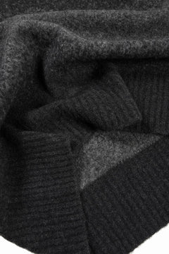 Load image into Gallery viewer, ISABEL BENENATO Yak Shaded Over Size Sweater (GRAPHITE)