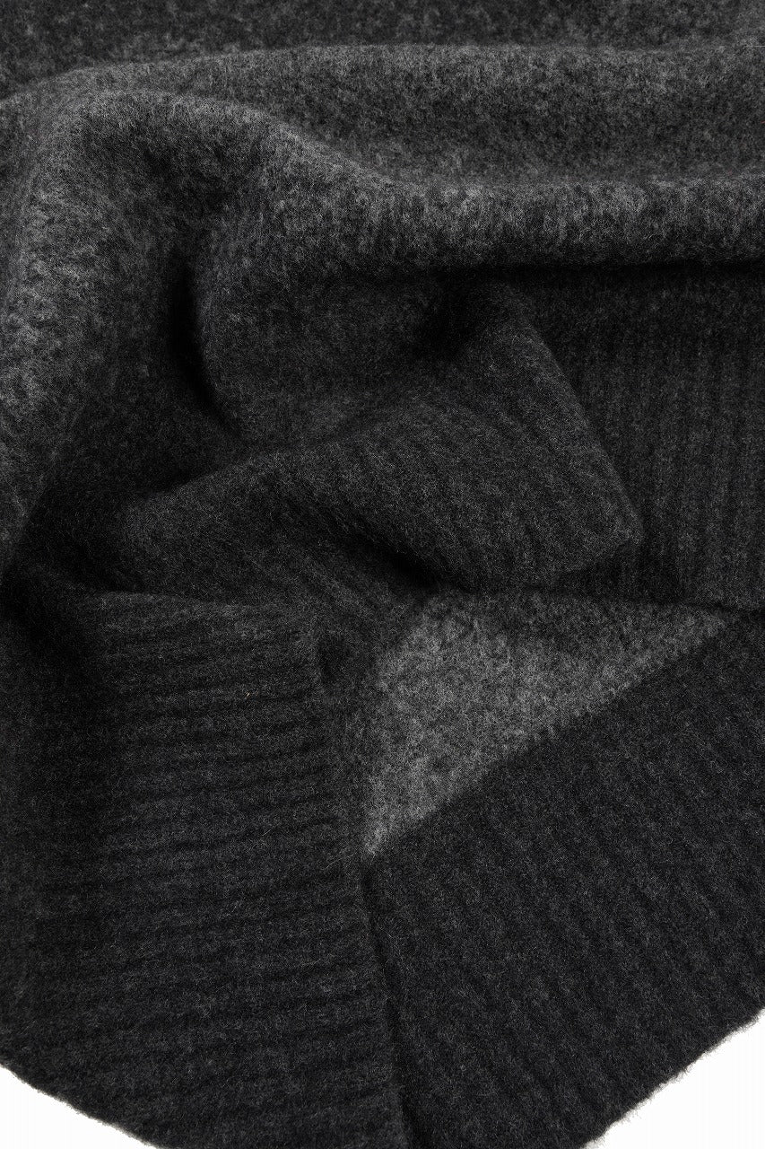 Load image into Gallery viewer, ISABEL BENENATO Yak Shaded Over Size Sweater (GRAPHITE)