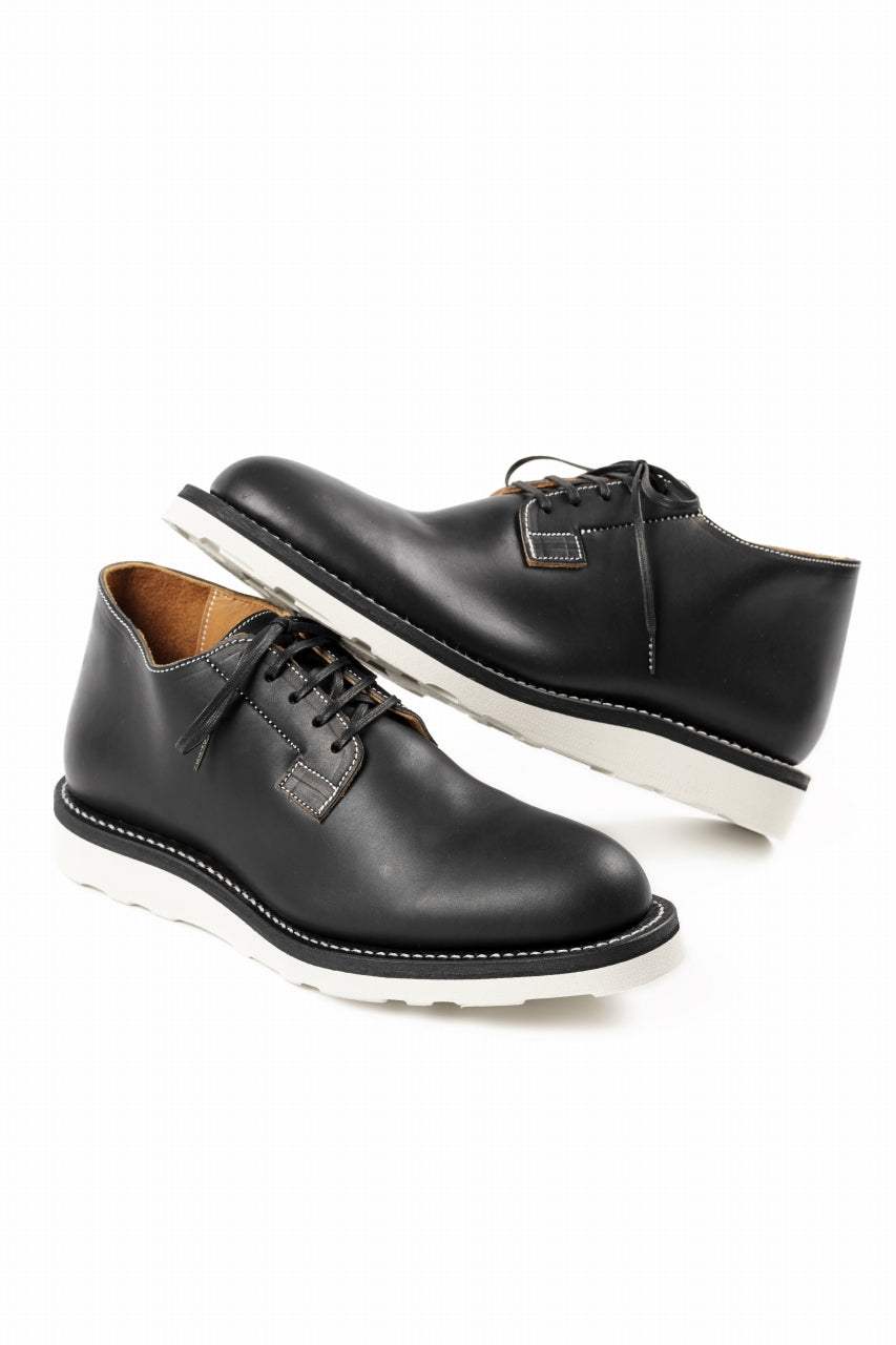Load image into Gallery viewer, Portaille x N/07 exclusive POST MAN SHOES / GUIDI FIORE (BLACK x WHITE)