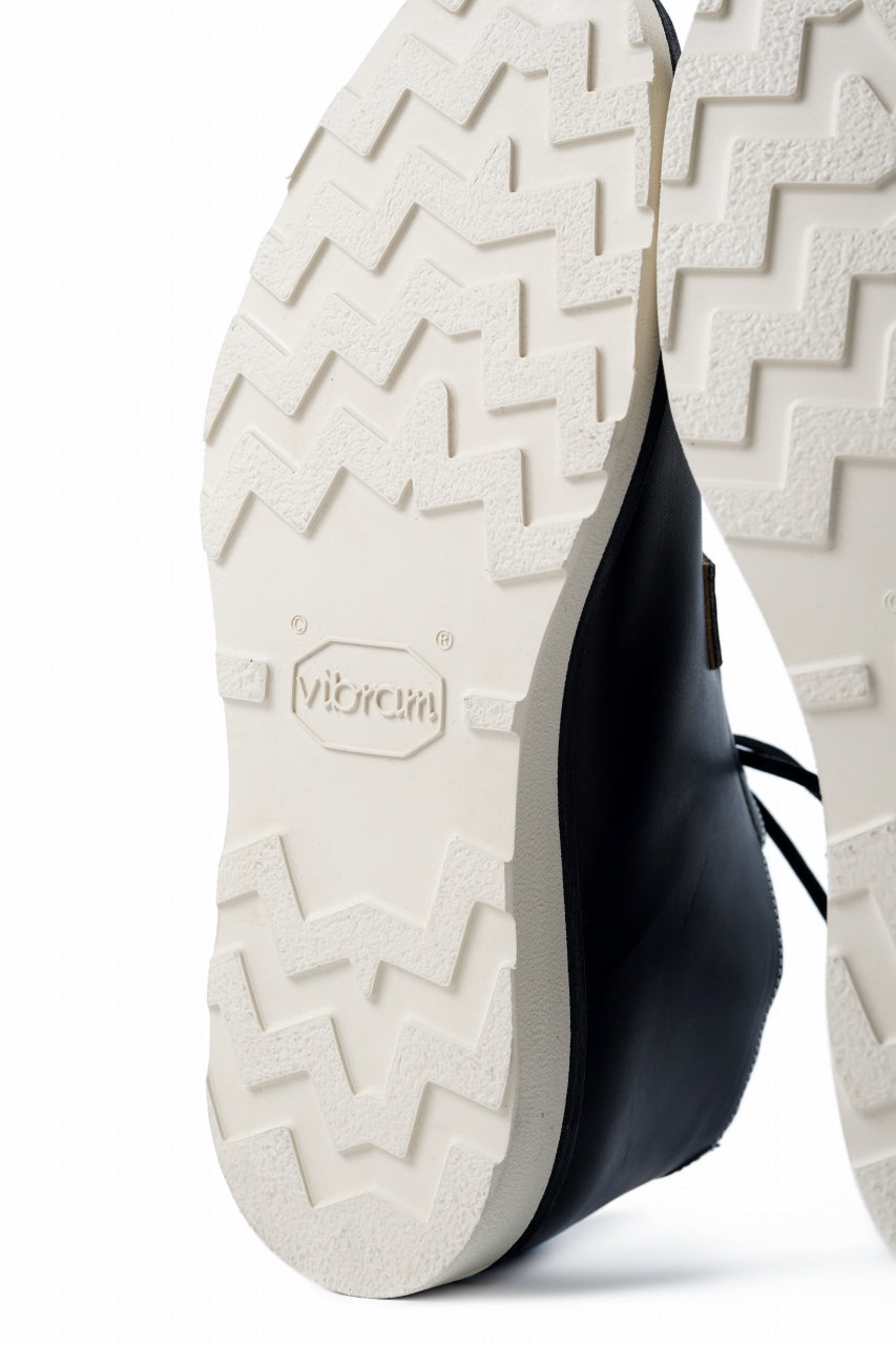 Load image into Gallery viewer, Portaille x N/07 exclusive POST MAN SHOES / GUIDI FIORE (BLACK x WHITE)