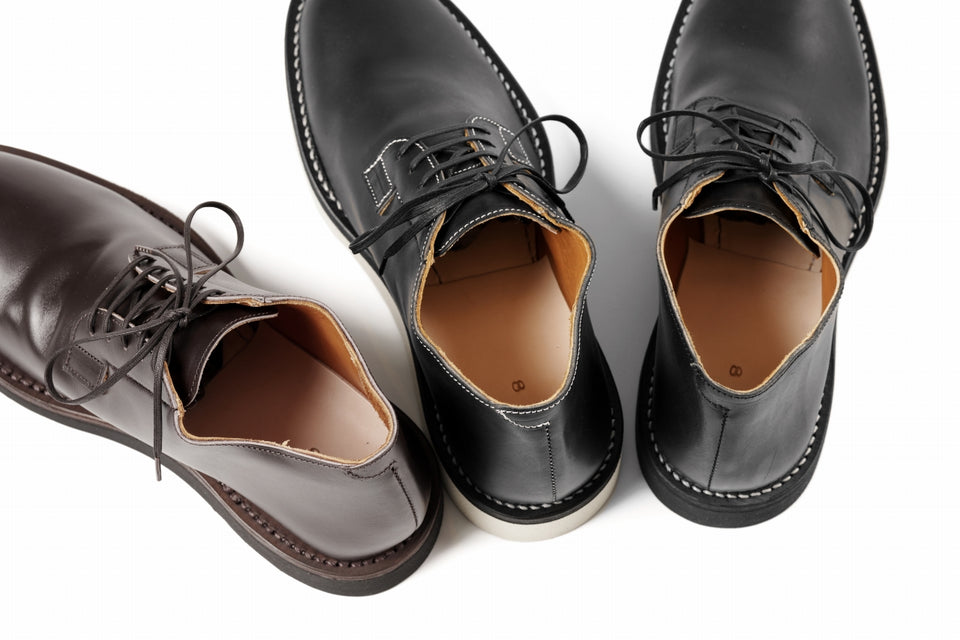 Load image into Gallery viewer, Portaille x N/07 exclusive POST MAN SHOES / GUIDI FIORE (BLACK)