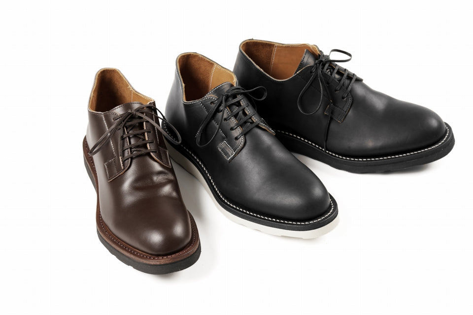 Load image into Gallery viewer, Portaille x N/07 exclusive POST MAN SHOES / GUIDI FIORE (BLACK)