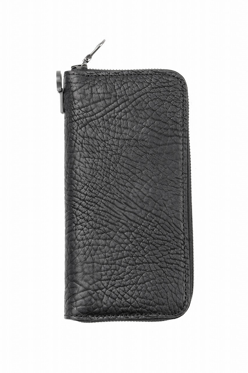 ISAMU KATAYAMA BACKLASH ラウンドファスナーウォレット ISAMU KATAYAMA BACKLASH ROUND FASTNER WALLET / MARYAM HEAT SHRINK