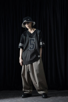 Load image into Gallery viewer, Y-3 Yohji Yamamoto ELITE 5 AMERICAN FOOTBALL JERSEY TOP (BLACK)