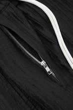 画像をギャラリービューアに読み込む, A.F ARTEFACT SHEER YO-RYU TUCK BAGGY PANTS (BLACK)