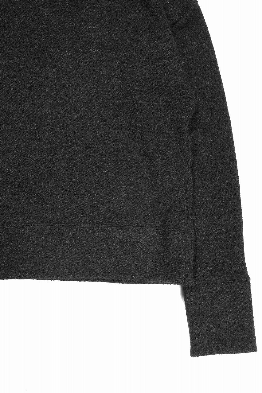 Load image into Gallery viewer, KLASICA VOLUME TURTLE NECK / SHETLAND WOOL AMUNZEN (CARBON)