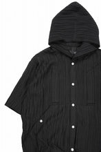 画像をギャラリービューアに読み込む, A.F ARTEFACT SHEER YO-RYU HOODIE SHIRT (BLACK)