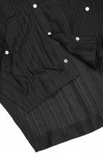 画像をギャラリービューアに読み込む, A.F ARTEFACT SHEER YO-RYU HOODIE SHIRT (BLACK)