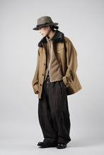 画像をギャラリービューアに読み込む, LITTLEBIG Wool Car Coat (BROWN)