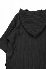 画像をギャラリービューアに読み込む, A.F ARTEFACT SHEER YO-RYU HOODIE SHIRT (BLACK)