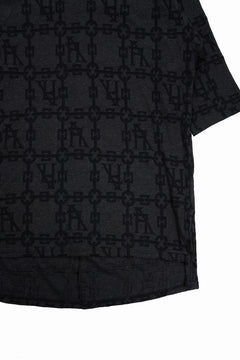 画像をギャラリービューアに読み込む, A.F ARTEFACT JACGURD HOODIE TEE (BLACK x DARK GREY)