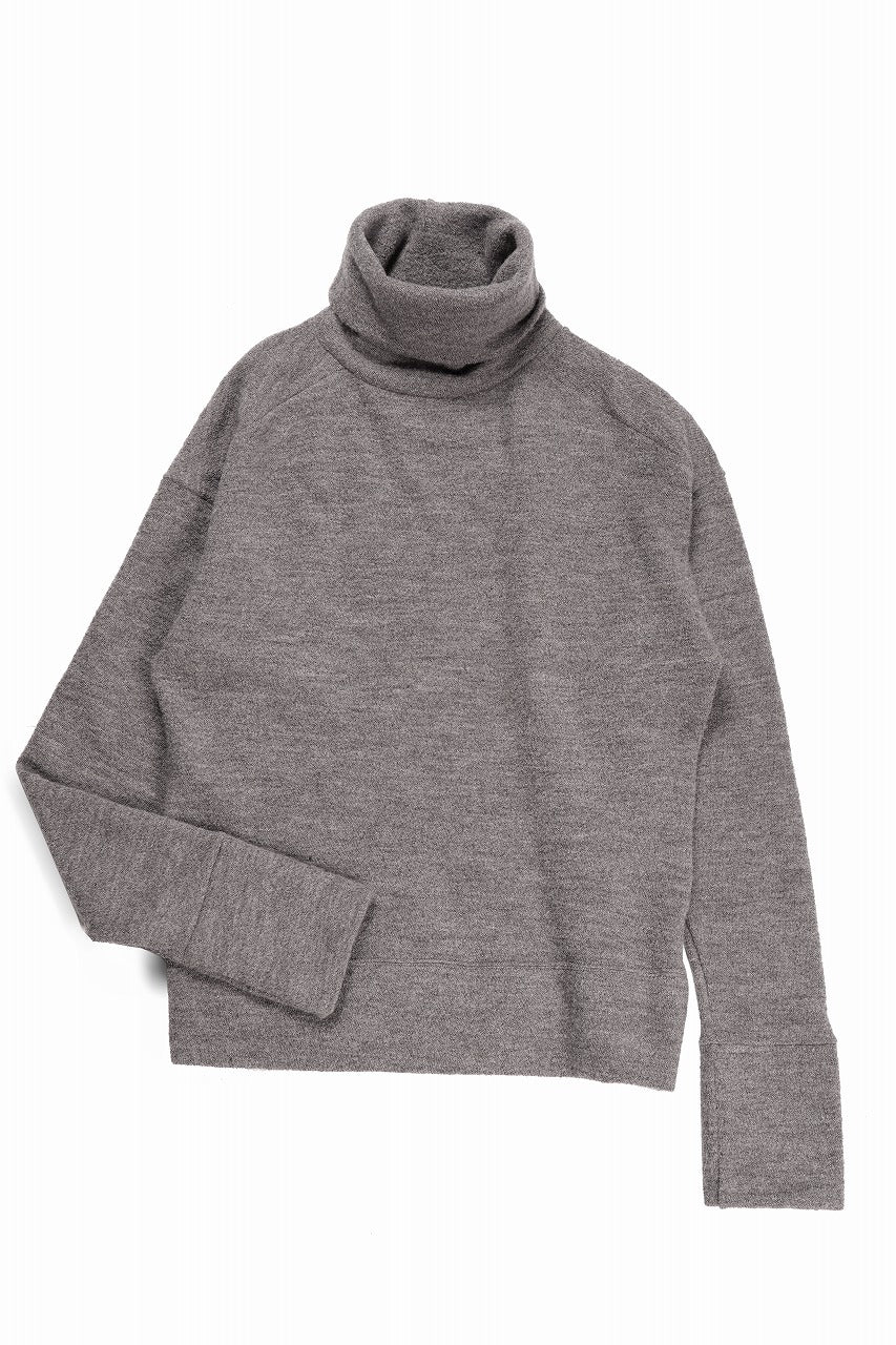 Load image into Gallery viewer, KLASICA VOLUME TURTLE NECK / SHETLAND WOOL AMUNZEN (SAND)