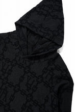 画像をギャラリービューアに読み込む, A.F ARTEFACT JACGURD HOODIE TEE (BLACK x DARK GREY)