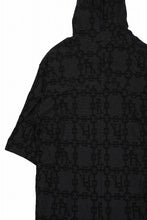 画像をギャラリービューアに読み込む, A.F ARTEFACT JACGURD HOODIE TEE (BLACK x DARK GREY)
