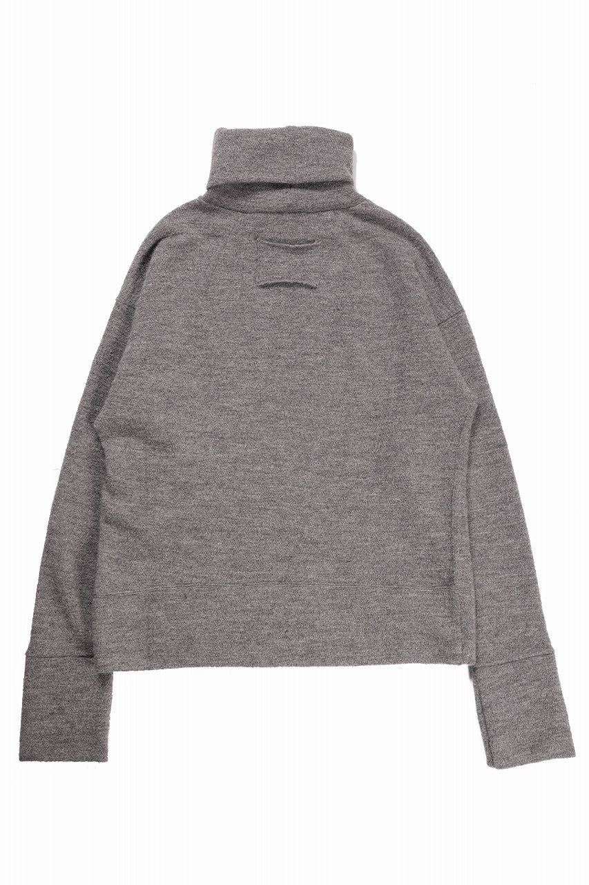 Load image into Gallery viewer, KLASICA VOLUME TURTLE NECK / SHETLAND WOOL AMUNZEN (SAND)