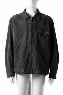 Ten c MID LAYER / GARMENT DYED CORDUROY STRETCH (CAFE TURCO)
