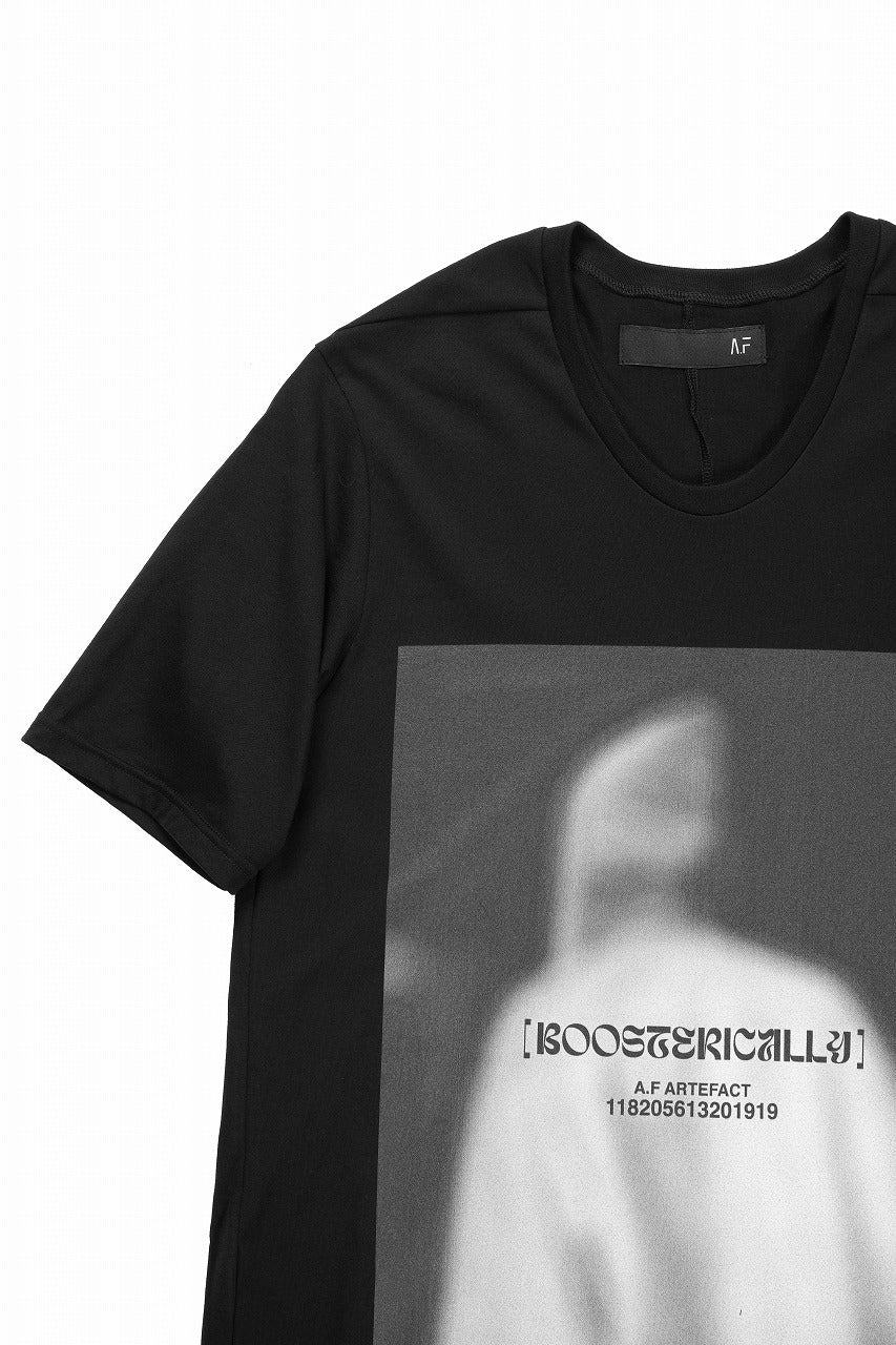 画像をギャラリービューアに読み込む, A.F ARTEFACT TYPE B LONG LENGTH PRINT TEE (BLACK)