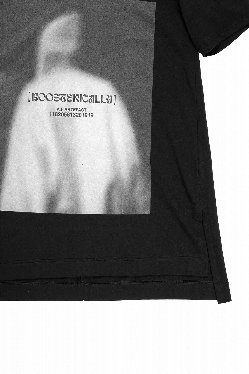 画像をギャラリービューアに読み込む, A.F ARTEFACT TYPE B LONG LENGTH PRINT TEE (BLACK)