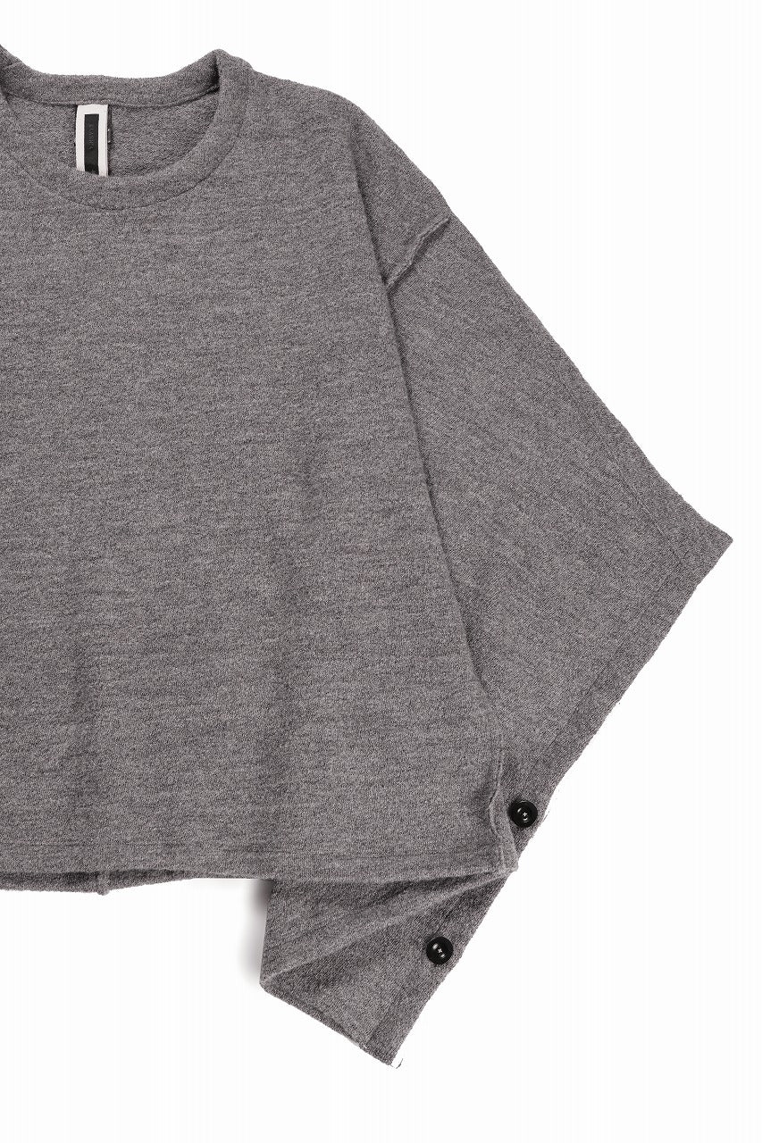 KLASICA WEARABLE BIG STOLE PONCHO / SHETLAND WOOL AMUNZEN (SAND)