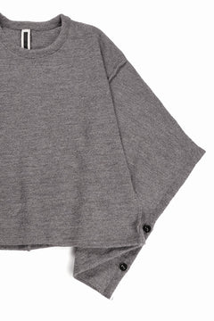 Load image into Gallery viewer, KLASICA WEARABLE BIG STOLE PONCHO / SHETLAND WOOL AMUNZEN (SAND)