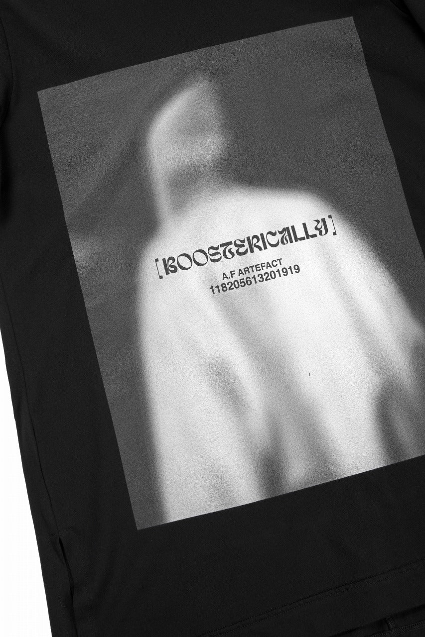 画像をギャラリービューアに読み込む, A.F ARTEFACT TYPE B LONG LENGTH PRINT TEE (BLACK)