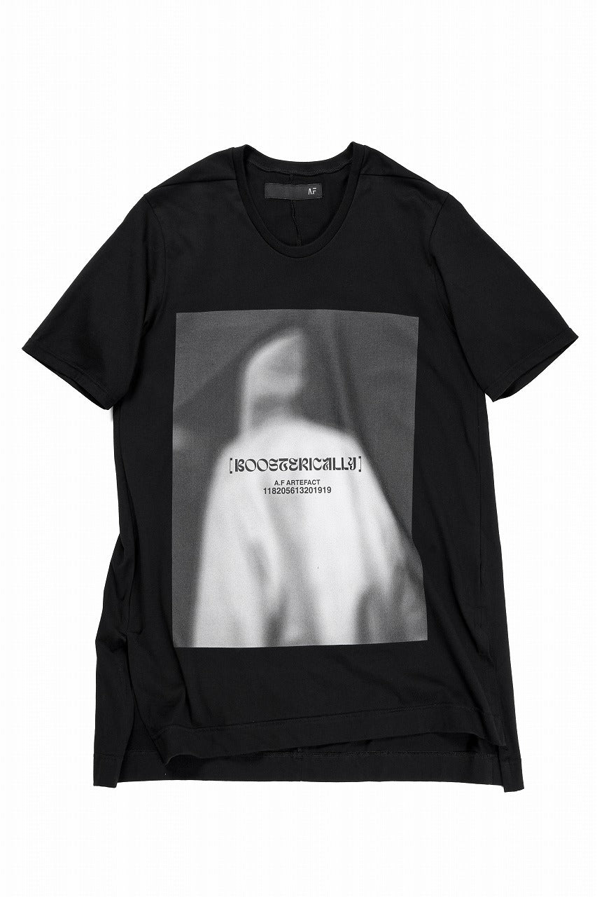 画像をギャラリービューアに読み込む, A.F ARTEFACT TYPE B LONG LENGTH PRINT TEE (BLACK)