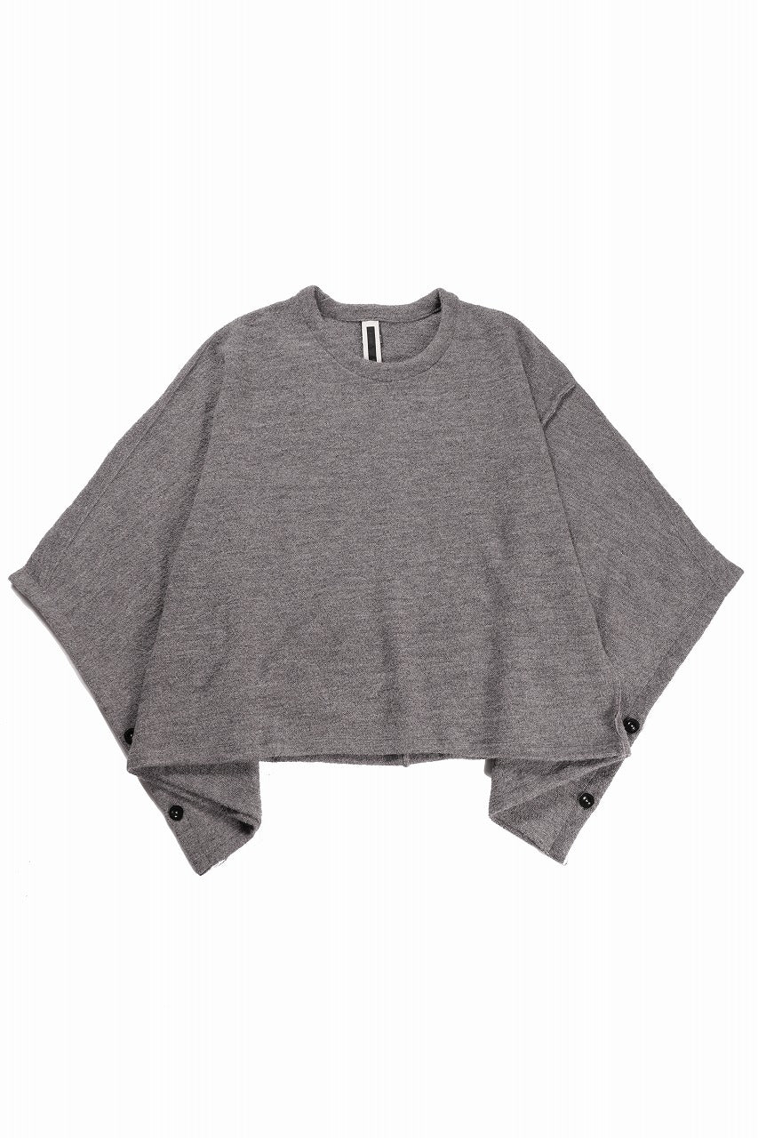 Load image into Gallery viewer, KLASICA WEARABLE BIG STOLE PONCHO / SHETLAND WOOL AMUNZEN (SAND)