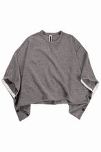 Load image into Gallery viewer, KLASICA WEARABLE BIG STOLE PONCHO / SHETLAND WOOL AMUNZEN (SAND)