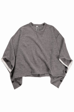 Load image into Gallery viewer, KLASICA WEARABLE BIG STOLE PONCHO / SHETLAND WOOL AMUNZEN (SAND)