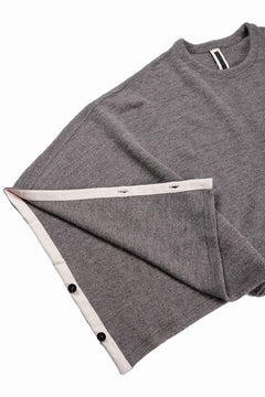 Load image into Gallery viewer, KLASICA WEARABLE BIG STOLE PONCHO / SHETLAND WOOL AMUNZEN (SAND)