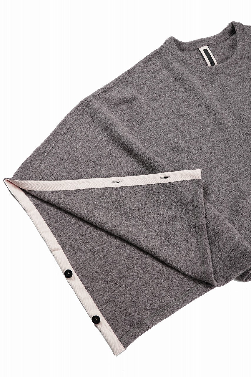 Load image into Gallery viewer, KLASICA WEARABLE BIG STOLE PONCHO / SHETLAND WOOL AMUNZEN (SAND)