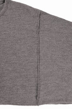 Load image into Gallery viewer, KLASICA WEARABLE BIG STOLE PONCHO / SHETLAND WOOL AMUNZEN (SAND)